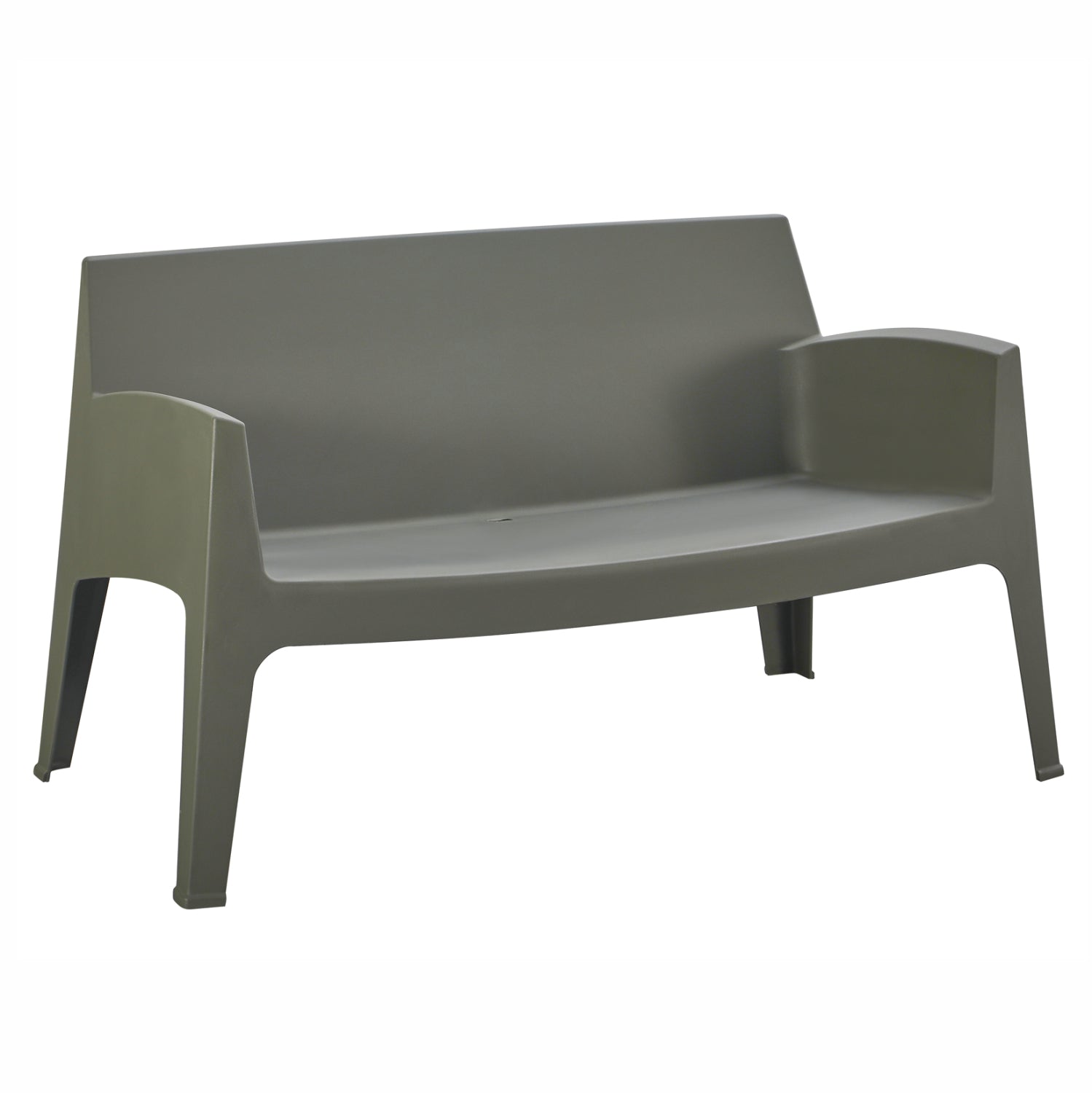 ΚΑΝΑΠΕΣ 2-ΘΕΣΙΟΣ ΠΟΛΥΠΡΟΠΥΛΕΝΙΟΥ SLEEK HM6366.05 ΧΡΩΜΑ DARK OLIVE 133x68x73Υεκ.