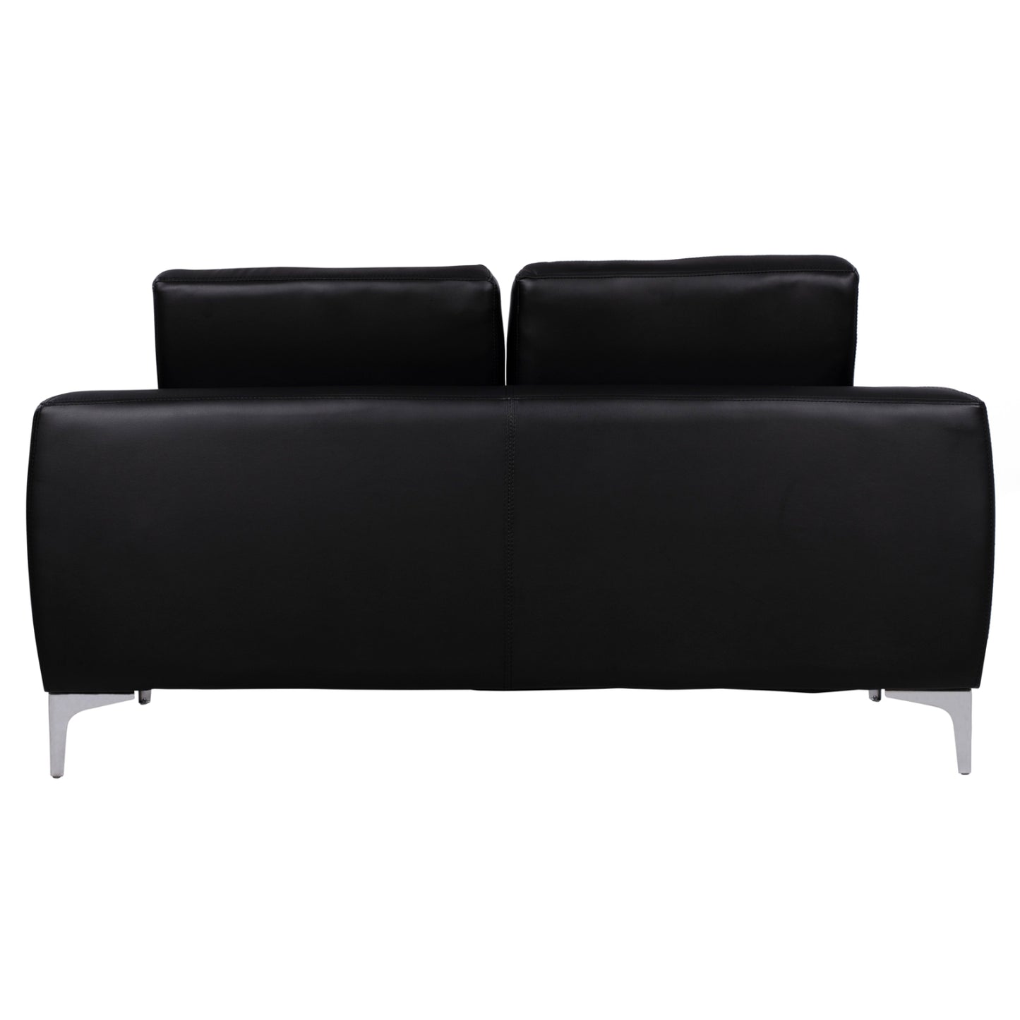 ΚΑΝΑΠΕΣ 2ΘΕΣΙΟΣ KΕΝΖΙΕ HM3121.21 ΜΕ ΜΑΥΡΟ PU 142x81x81 εκ.