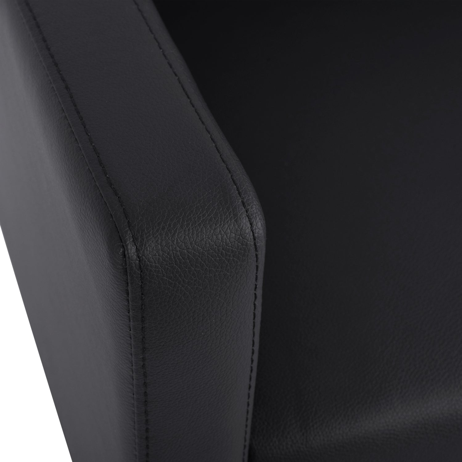 ΚΑΝΑΠΕΣ 2ΘΕΣΙΟΣ NELLIE HM3159.21 ΜΕ ΜΑΥΡΟ PU 113x71x71Υ εκ.