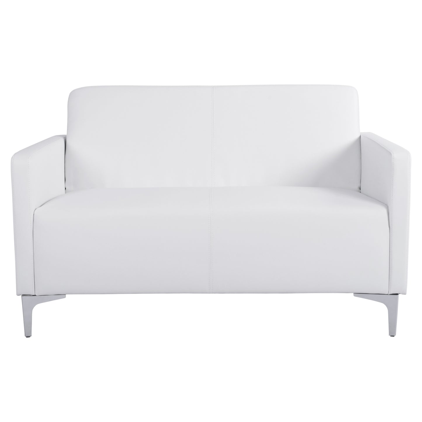 ΚΑΝΑΠΕΣ 2ΘΕΣΙΟΣ NELLIE HM3159.22 ΜΕ ΛΕΥΚΟ PU 113x71x71Υ εκ.