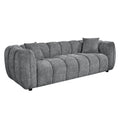 ΚΑΝΑΠΕΣ 3-ΘΕΣΙΟΣ LYKKE HM3323.01 ΓΚΡΙ ΥΦΑΣΜΑ 229x89x70Υεκ