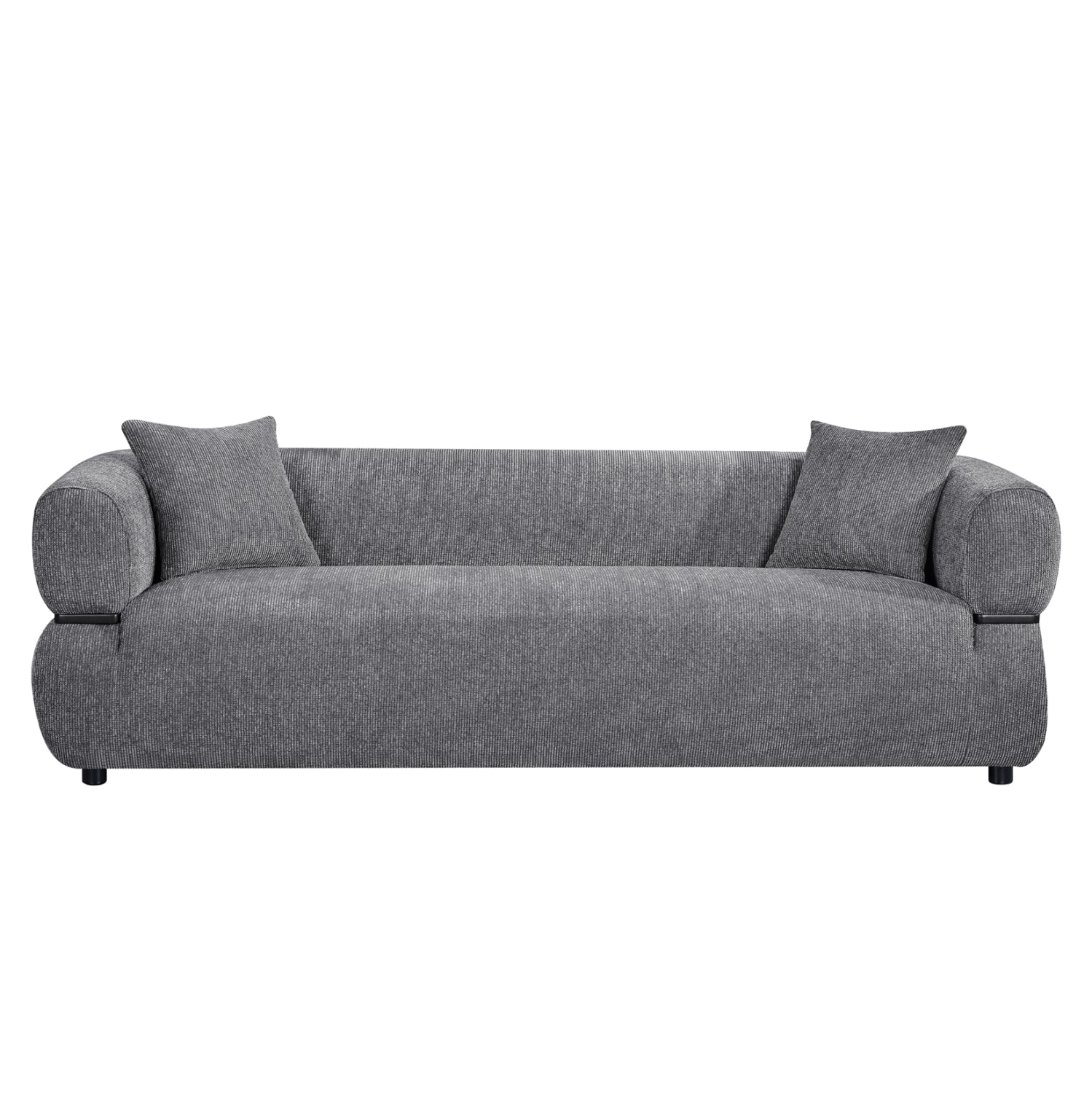 ΚΑΝΑΠΕΣ 3-ΘΕΣΙΟΣ ARCTIS HM3327.01 ΓΚΡΙ ΥΦΑΣΜΑ 229x88x88Υεκ.