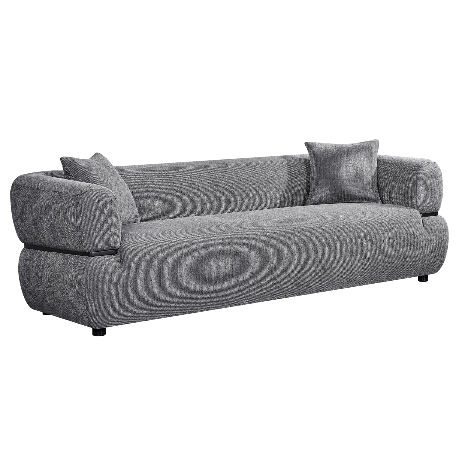 ΚΑΝΑΠΕΣ 3-ΘΕΣΙΟΣ ARCTIS HM3327.01 ΓΚΡΙ ΥΦΑΣΜΑ 229x88x88Υεκ.