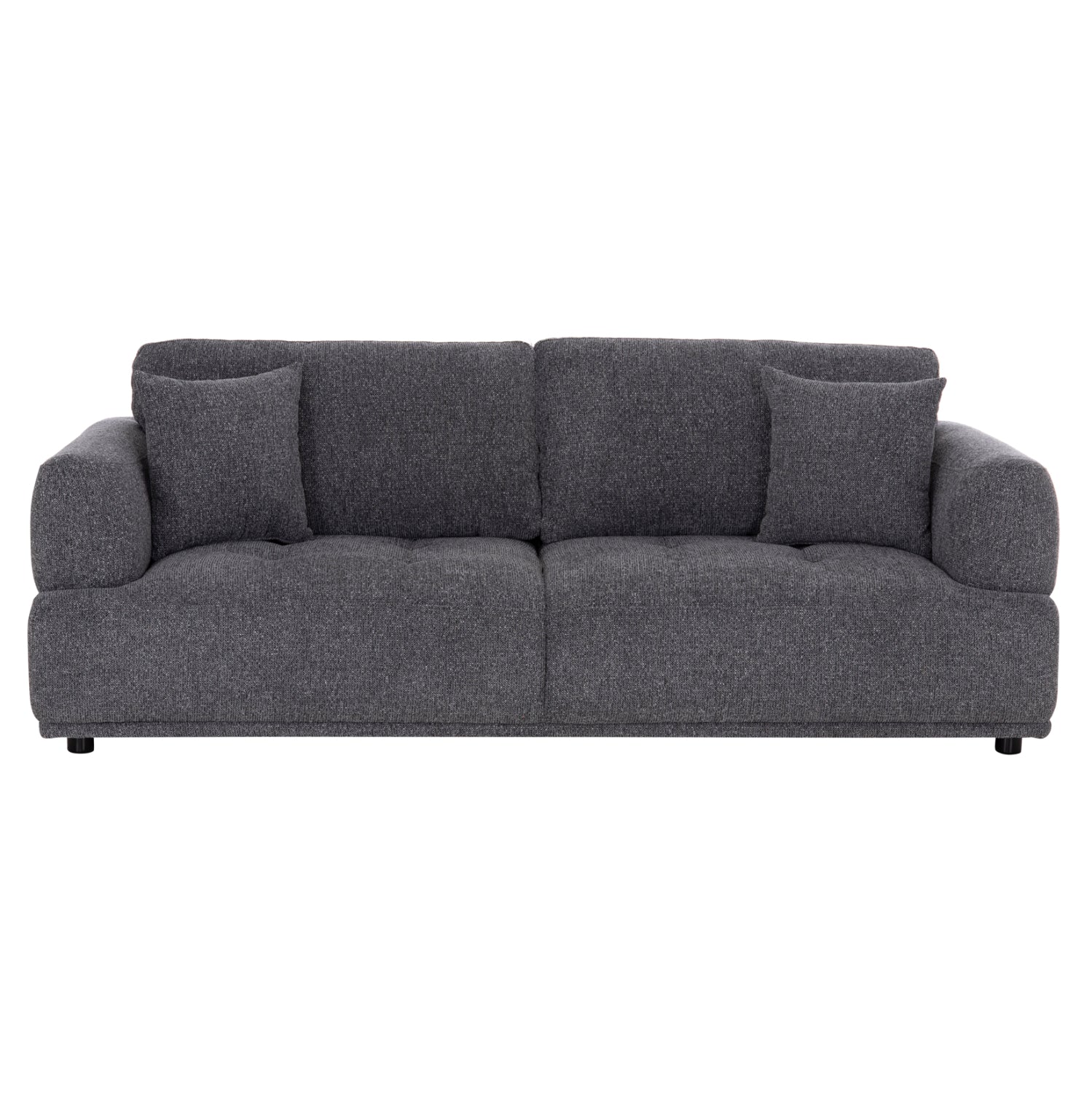 ΚΑΝΑΠΕΣ 3-ΘΕΣΙΟΣ STRUCTO HM3329.01 ΓΚΡΙ ΥΦΑΣΜΑ 227x94x88Υεκ.