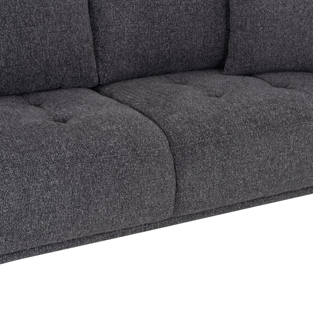 ΚΑΝΑΠΕΣ 3-ΘΕΣΙΟΣ STRUCTO HM3329.01 ΓΚΡΙ ΥΦΑΣΜΑ 227x94x88Υεκ.