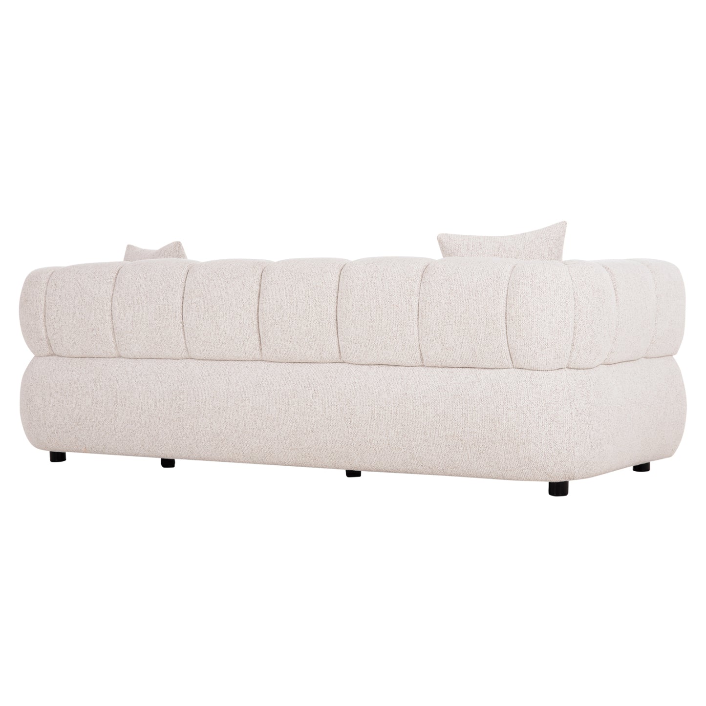 ΚΑΝΑΠΕΣ 3-ΘΕΣΙΟΣ NORIKA HM3331.02 ΕΚΡΟΥ ΥΦΑΣΜΑ 220x88x85Υεκ.