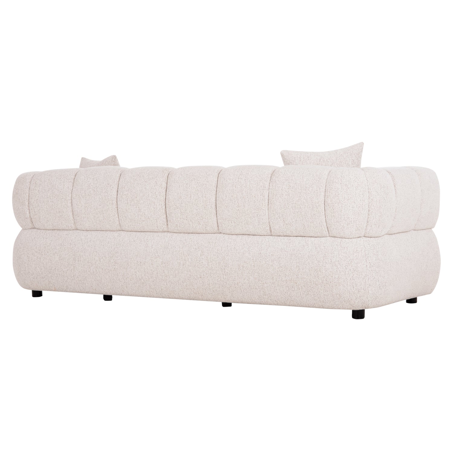 ΚΑΝΑΠΕΣ 3-ΘΕΣΙΟΣ NORIKA HM3331.02 ΕΚΡΟΥ ΥΦΑΣΜΑ 220x88x85Υεκ.