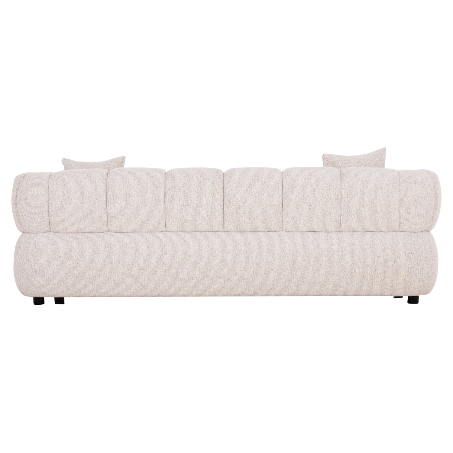 ΚΑΝΑΠΕΣ 3-ΘΕΣΙΟΣ NORIKA HM3331.02 ΕΚΡΟΥ ΥΦΑΣΜΑ 220x88x85Υεκ.