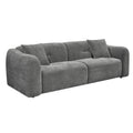 ΚΑΝΑΠΕΣ 3-ΘΕΣΙΟΣ JUNOA HM3333.01 ΓΚΡΙ ΥΦΑΣΜΑ 228x89x74Υεκ