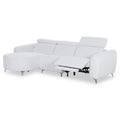 ΚΑΝΑΠΕΣ ΑΡΙΣΤΕΡΗ ΓΩΝΙΑ 3Θ ΜΕ RECLINE VALENTE HM3317.01L ΑΝΟΙΧΤΟ ΓΚΡΙ ΥΦΑΣΜΑ 275x160x104Yεκ