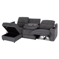 ΚΑΝΑΠΕΣ ΑΡΙΣΤΕΡΗ ΓΩΝΙΑ SYNTHIA HM3308.03L ΑΝΑΚΛΙΣΗ & ΑΠΟΘ.ΧΩΡΟΣ--ΓΚΡΙ 245x170x98Υεκ