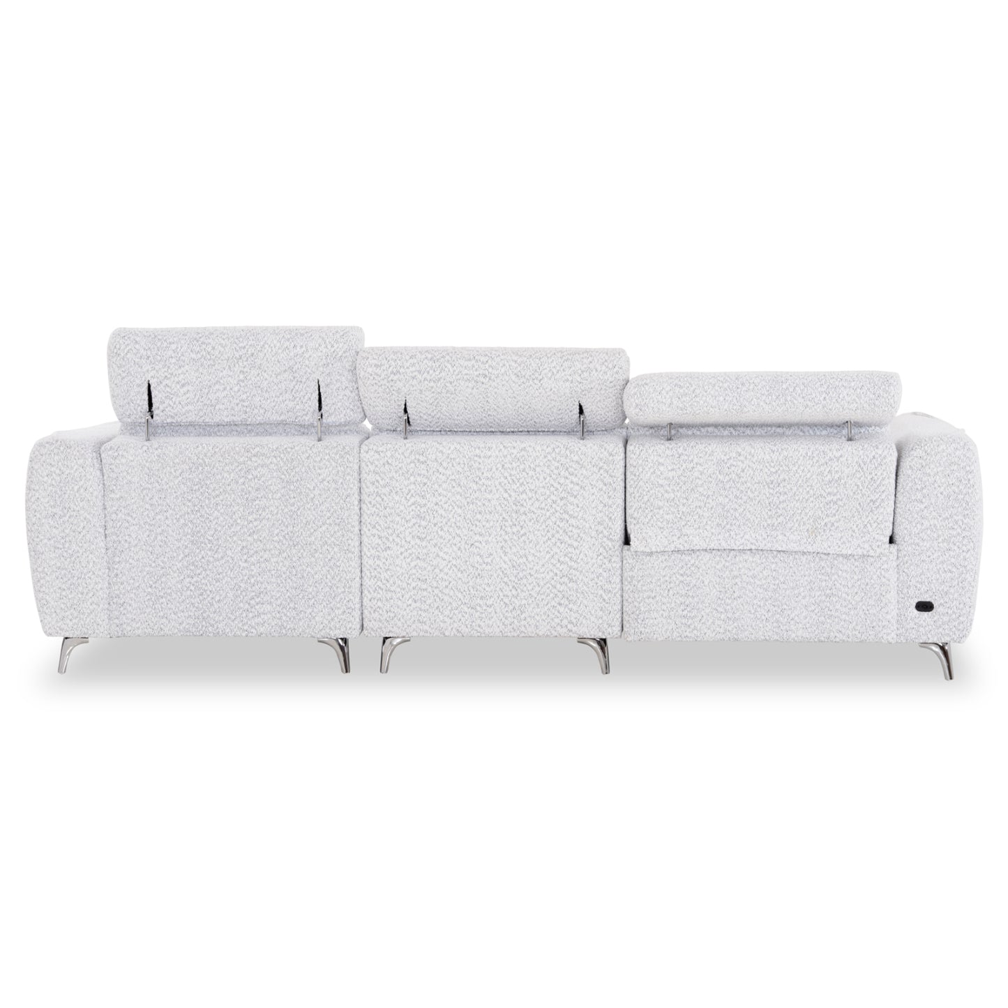 ΚΑΝΑΠΕΣ ΔΕΞΙΑ ΓΩΝΙΑ 3Θ ΜΕ RECLINE VALENTE HM3317.01R ΑΝΟΙΧΤΟ ΓΚΡΙ ΥΦΑΣΜΑ 275x160x104Yεκ