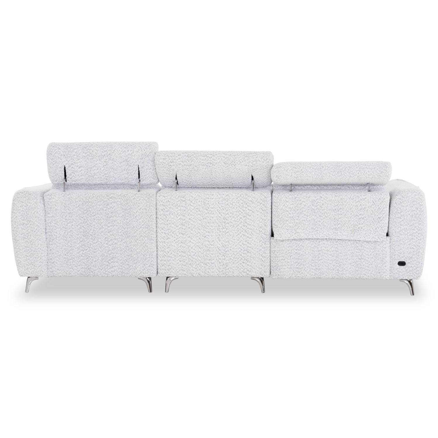 ΚΑΝΑΠΕΣ ΔΕΞΙΑ ΓΩΝΙΑ 3Θ ΜΕ RECLINE VALENTE HM3317.01R ΑΝΟΙΧΤΟ ΓΚΡΙ ΥΦΑΣΜΑ 275x160x104Yεκ