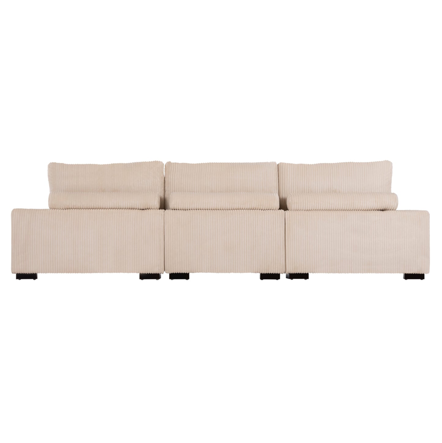 ΚΑΝΑΠΕΣ ΔΕΞΙΑ ΓΩΝΙΑ CRANFIELD HM3287.02R ΜΠΕΖ ΡΙΓΕ ΥΦΑΣΜΑ 315x167(γωνία)x67Υεκ.