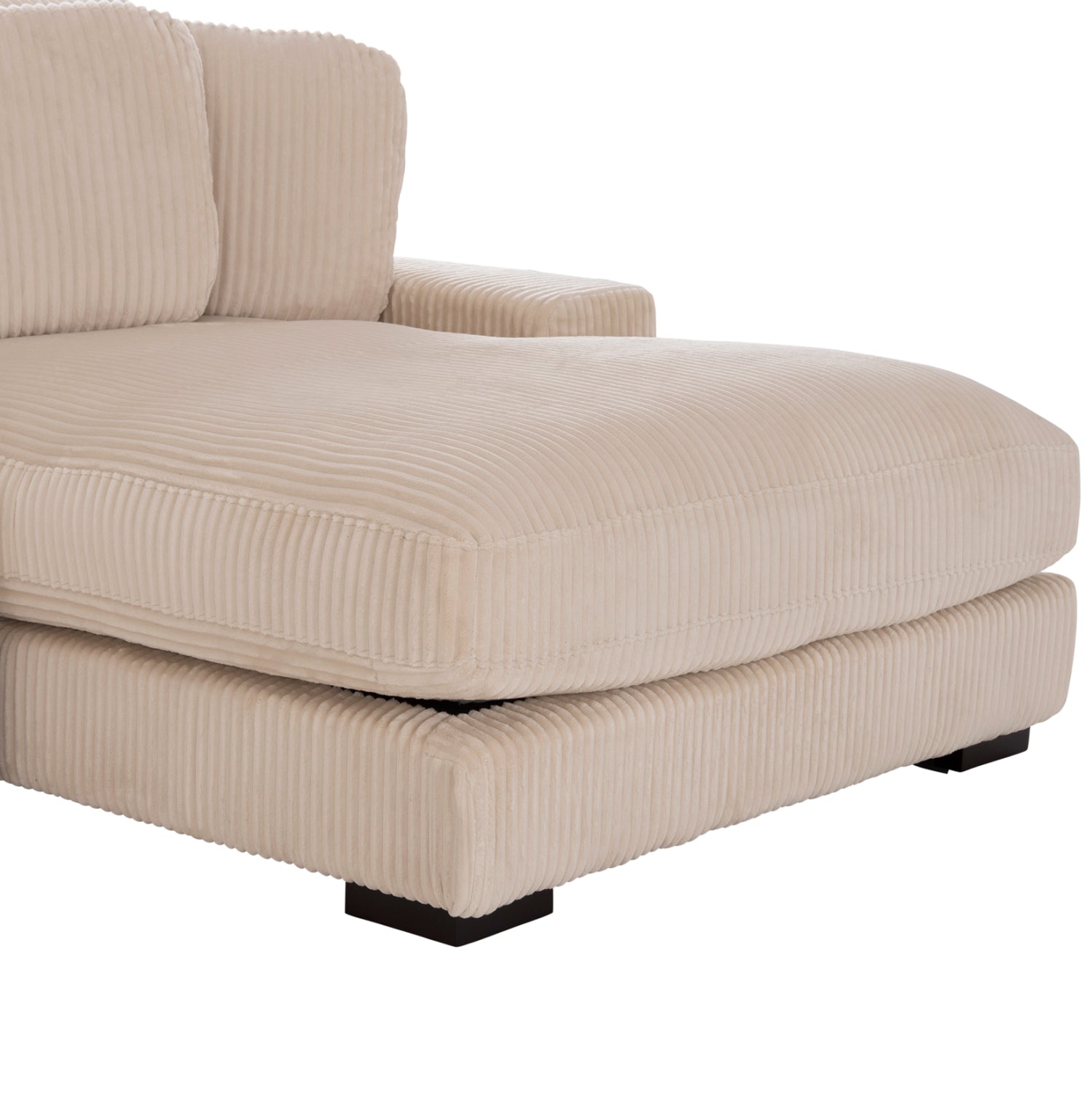 ΚΑΝΑΠΕΣ ΔΕΞΙΑ ΓΩΝΙΑ CRANFIELD HM3287.02R ΜΠΕΖ ΡΙΓΕ ΥΦΑΣΜΑ 315x167(γωνία)x67Υεκ.