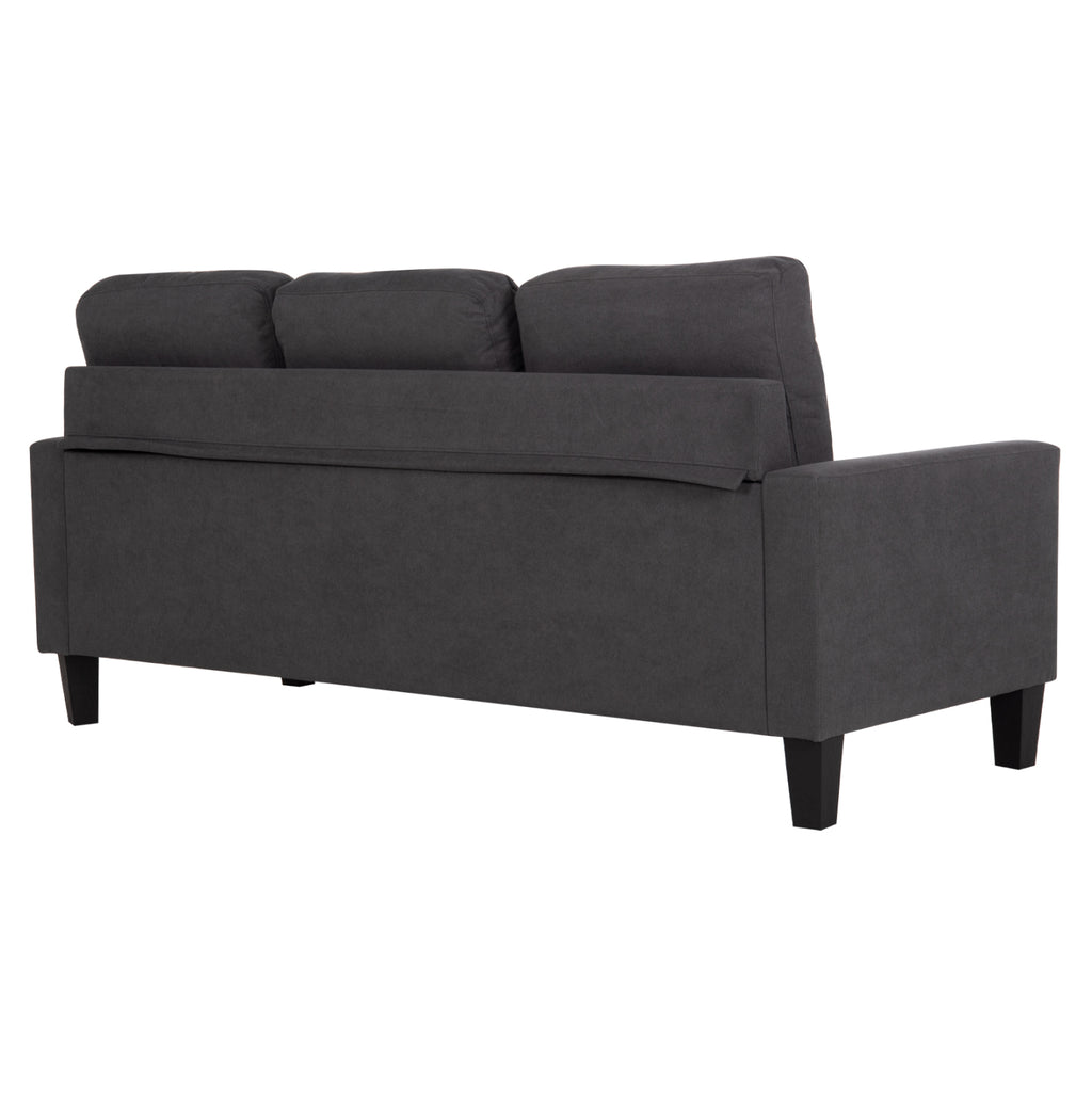 ΚΑΝΑΠΕΣ ΓΩΝΙΑ ΑΝΑΣΤΡΕΨΙΜΗ MEGGY HM3297.11 ΓΚΡΙ ΥΦΑΣΜΑ 184.5x75-129x86Yεκ.
