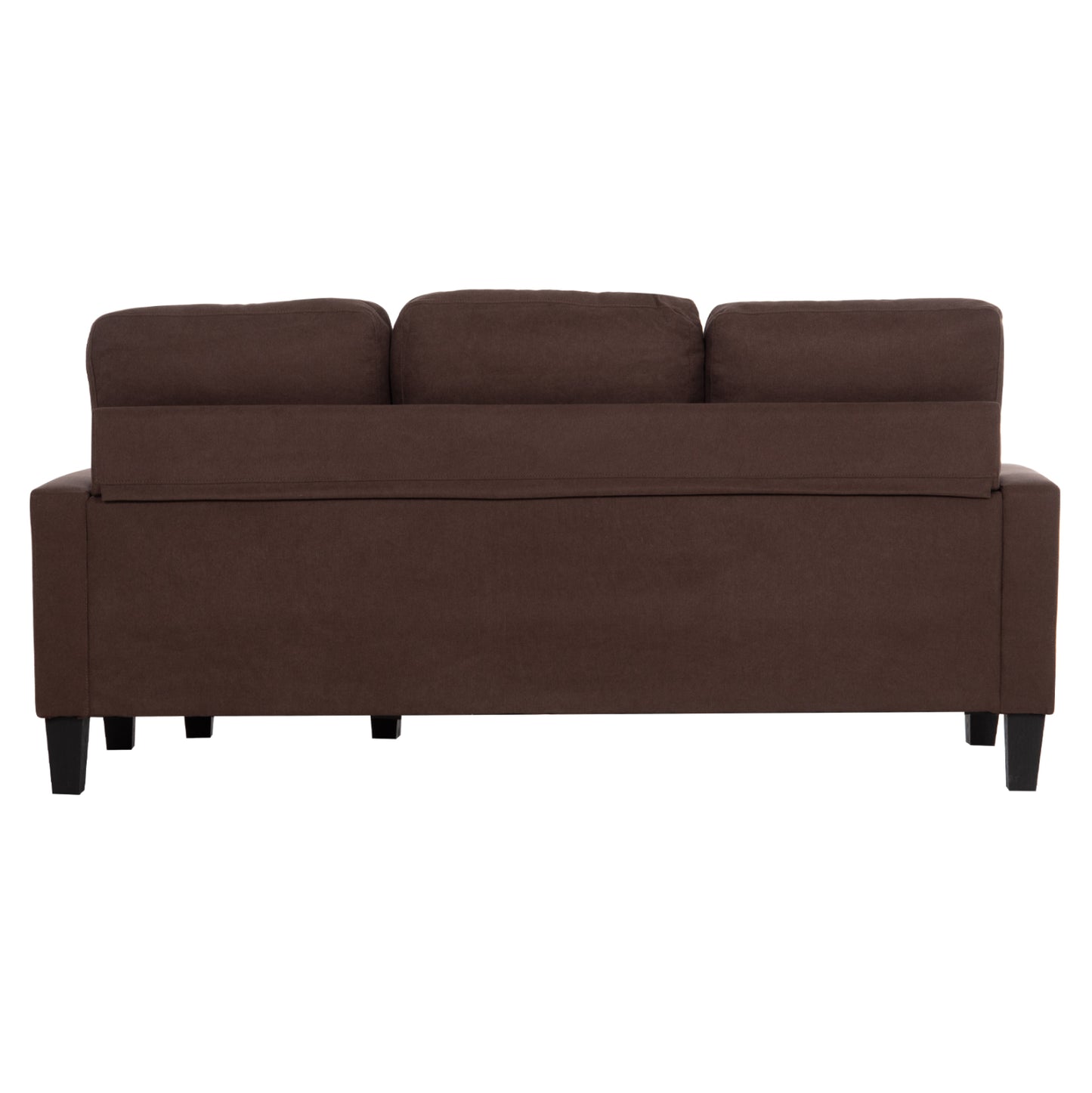 ΚΑΝΑΠΕΣ ΓΩΝΙΑ ΑΝΑΣΤΡΕΨΙΜΗ MEGGY HM3297.12 ΚΑΦΕ ΥΦΑΣΜΑ 184.5x129x86Yεκ.