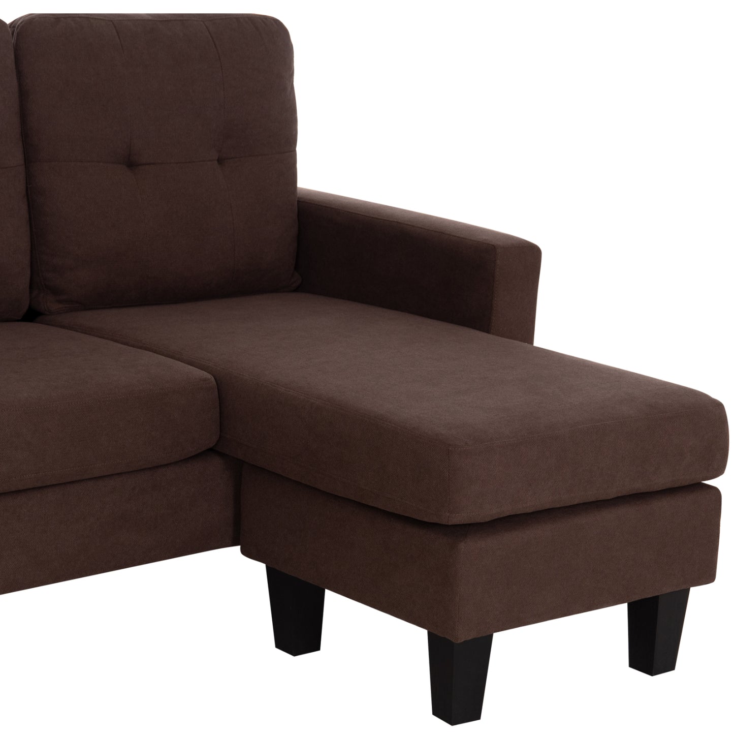 ΚΑΝΑΠΕΣ ΓΩΝΙΑ ΑΝΑΣΤΡΕΨΙΜΗ MEGGY HM3297.12 ΚΑΦΕ ΥΦΑΣΜΑ 184.5x129x86Yεκ.