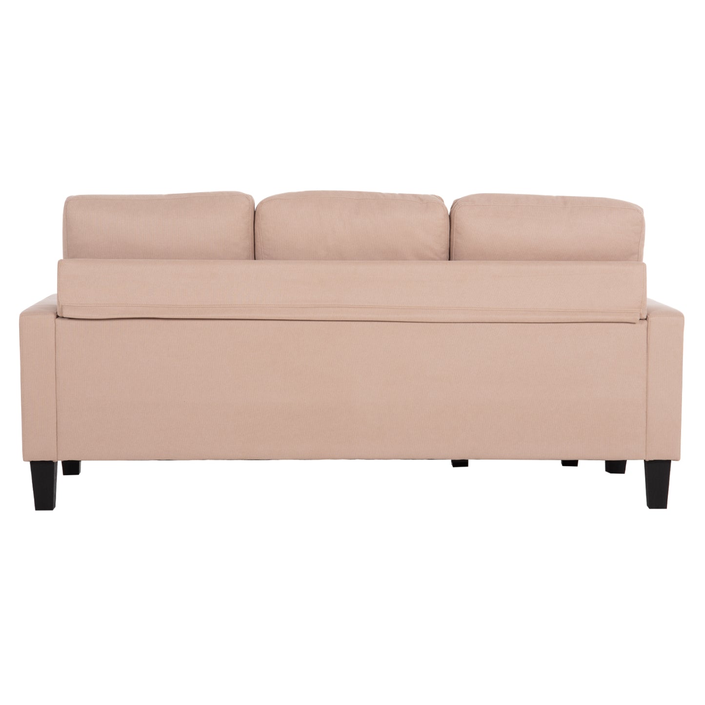 ΚΑΝΑΠΕΣ ΓΩΝΙΑ ΑΝΑΣΤΡΕΨΙΜΗ MEGGY HM3297.13 ΜΠΕΖ ΥΦΑΣΜΑ 184.5x75-129x86Yεκ.