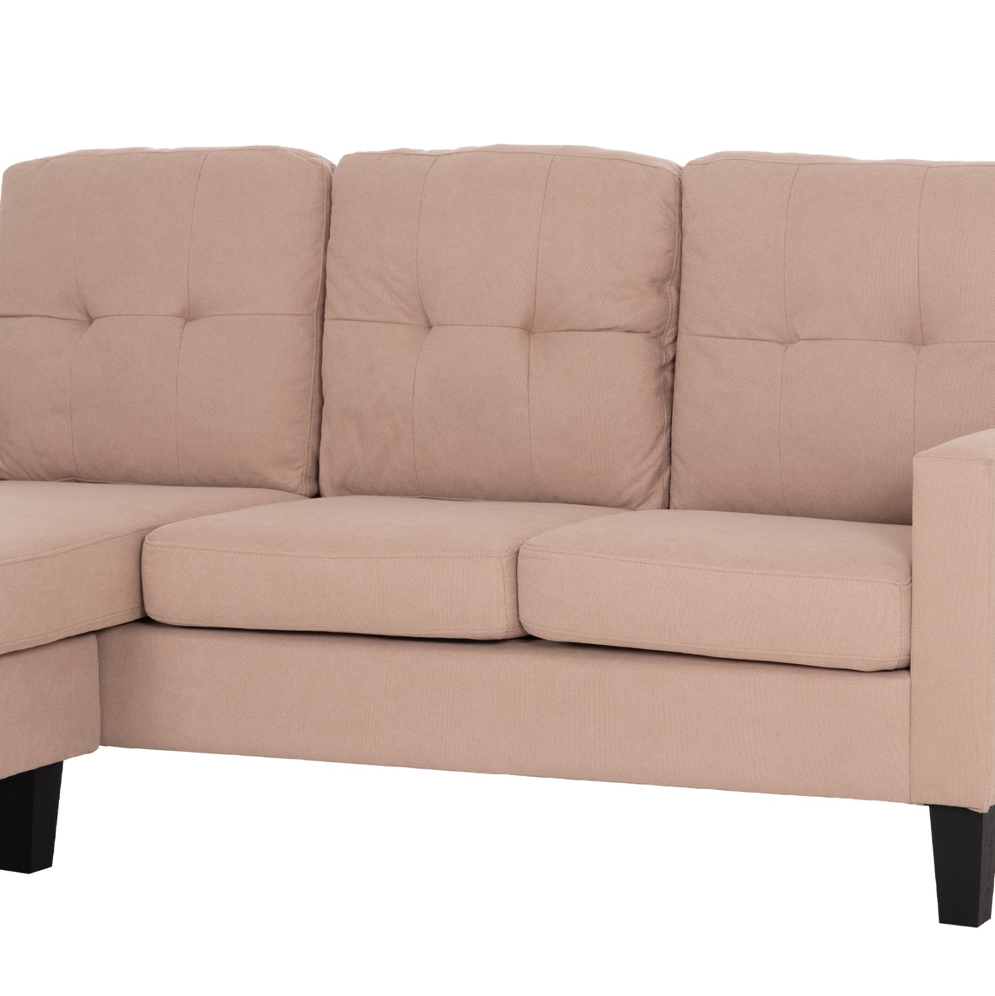 ΚΑΝΑΠΕΣ ΓΩΝΙΑ ΑΝΑΣΤΡΕΨΙΜΗ MEGGY HM3297.13 ΜΠΕΖ ΥΦΑΣΜΑ 184.5x75-129x86Yεκ.