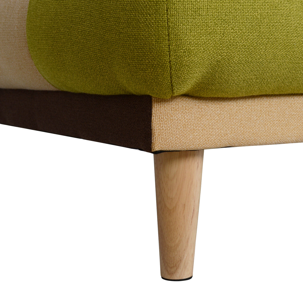 ΚΑΝΑΠΕΣ ΚΡΕΒΑΤΙ 3Θ HM3003 LEONARDO MIXED COLOR 180x80x75Υεκ.