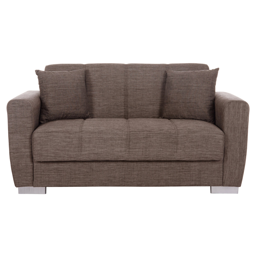 ΚΑΝΑΠΕΣ ΚΡΕΒΑΤΙ POLYA ΔΙΘΕΣΙΟΣ ΚΑΦΕ HM3241.02 153x87x77 εκ.