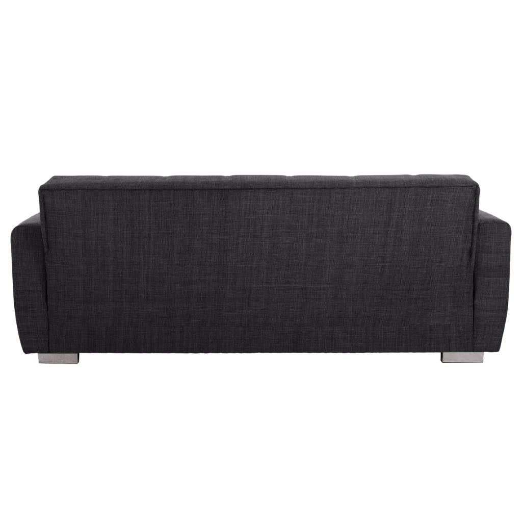 ΚΑΝΑΠΕΣ ΚΡΕΒΑΤΙ POLYA ΤΡΙΘΕΣΙΟΣ HM3240.03 ΓΚΡΙ 215x85x76Υ εκ.