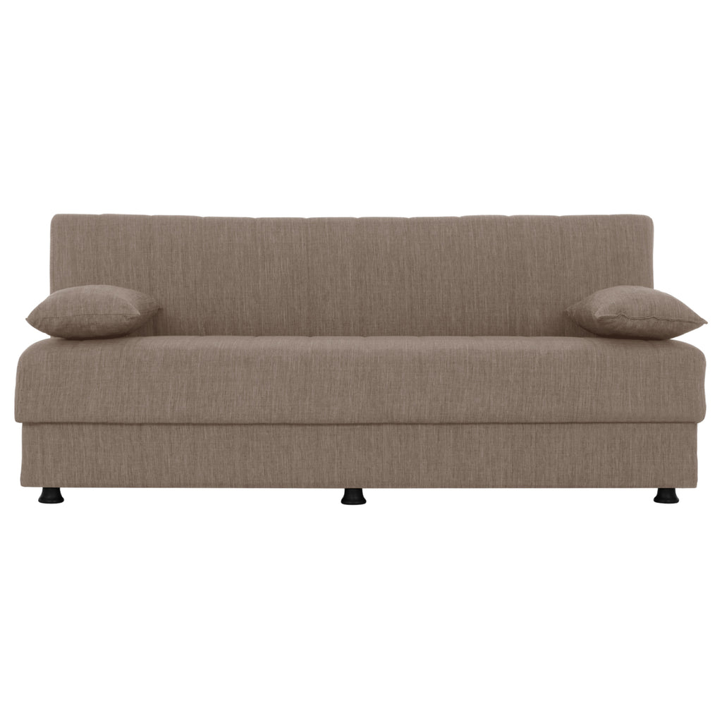 ΚΑΝΑΠΕΣ ΚΡΕΒΑΤΙ ANDRI ΤΡΙΘΕΣΙΟΣ ΜΠΕΖ HM3239.04 180x83x74Υ εκ.