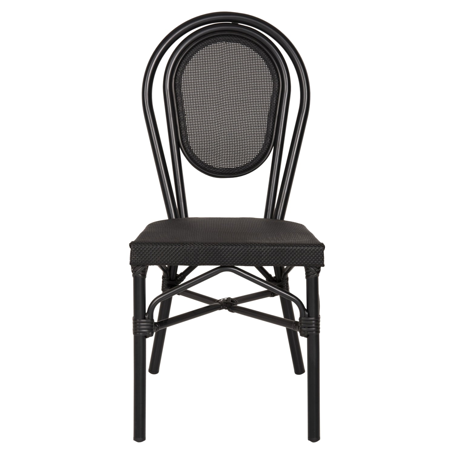 ΚΑΡΕΚΛΑ ΑΛΟΥΜΙΝΙΟΥ TRENT BAMBOO LOOK ΜΕ TEXTLINE 45x57x88 εκ. HM5052