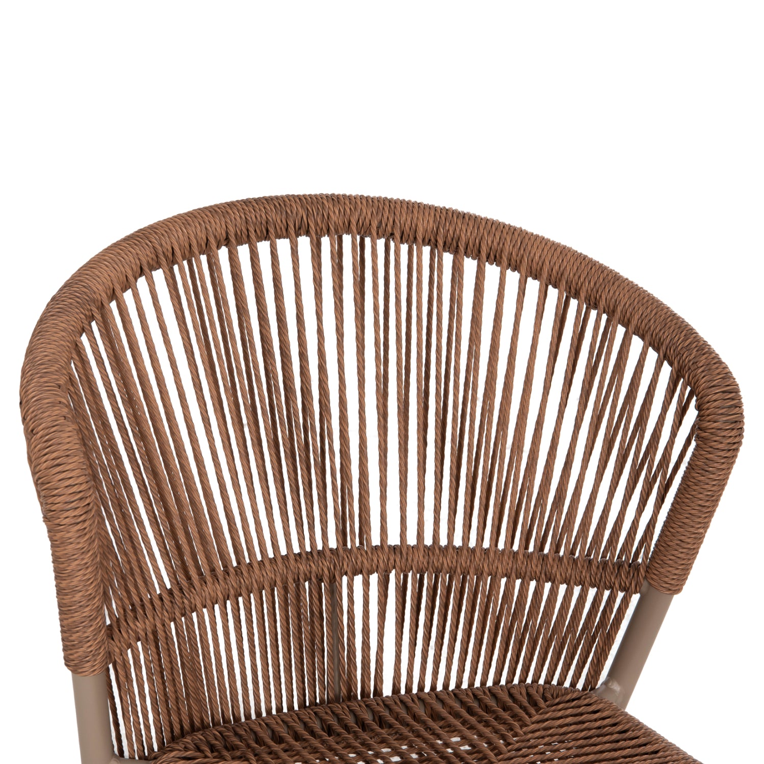 ΚΑΡΕΚΛΑ ΑΛΟΥΜΙΝΙΟΥ LYNN HM6267.03 ΚΑΠΟΥΤΣΙΝΟ ΣΚΕΛΕΤΟΣ-P.E.RATTAN ΦΥΣΙΚΟ 57x62x78Υεκ
