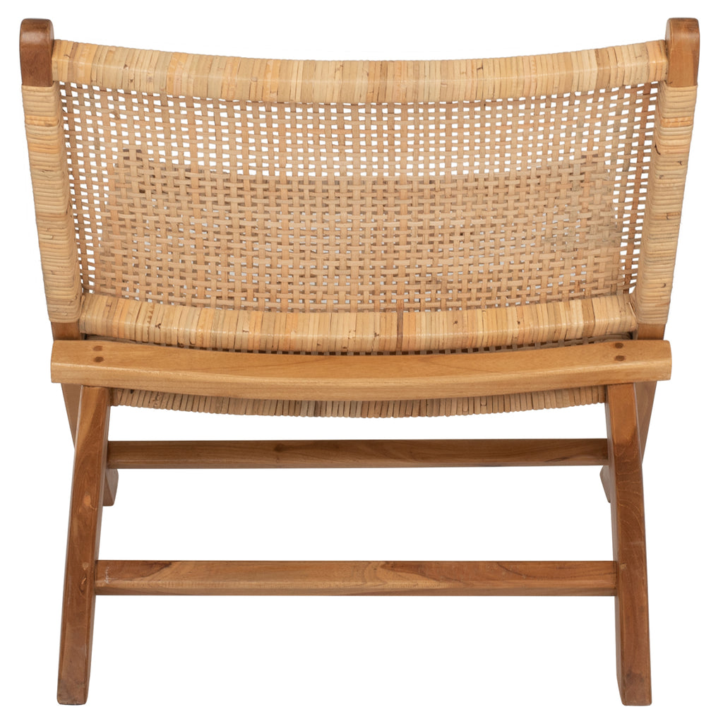 ΚΑΡΕΚΛΑ LOUNGE ΑΝΑΔΙΠΛΟΥΜΕΝΗ ANTIL HM9379.01 ΜΑΣΙΦ ΞΥΛΟ ΤEAK ΦΥΣΙΚΟ 66x77x67Yεκ.