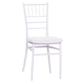 ΚΑΡΕΚΛΑ CATERING TIFFANY ΜΕ ΜΑΞΙΛΑΡΙ HM21104 ΛΕΥΚΟ ΠΟΛΥΠΡΟΠΥΛΕΝΙΟ 39x47x89Yεκ.