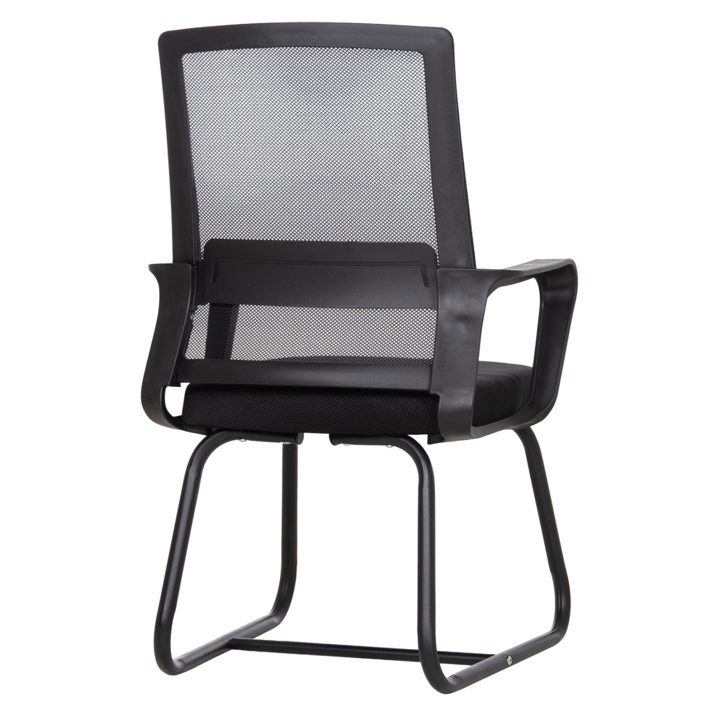 ΚΑΡΕΚΛΑ ΕΠΙΣΚΕΠΤΗ CASTER HM1228.01 PP--MESH--ΜΕΤΑΛΛΟ ΜΑΥΡΟ 46x52x94Υεκ