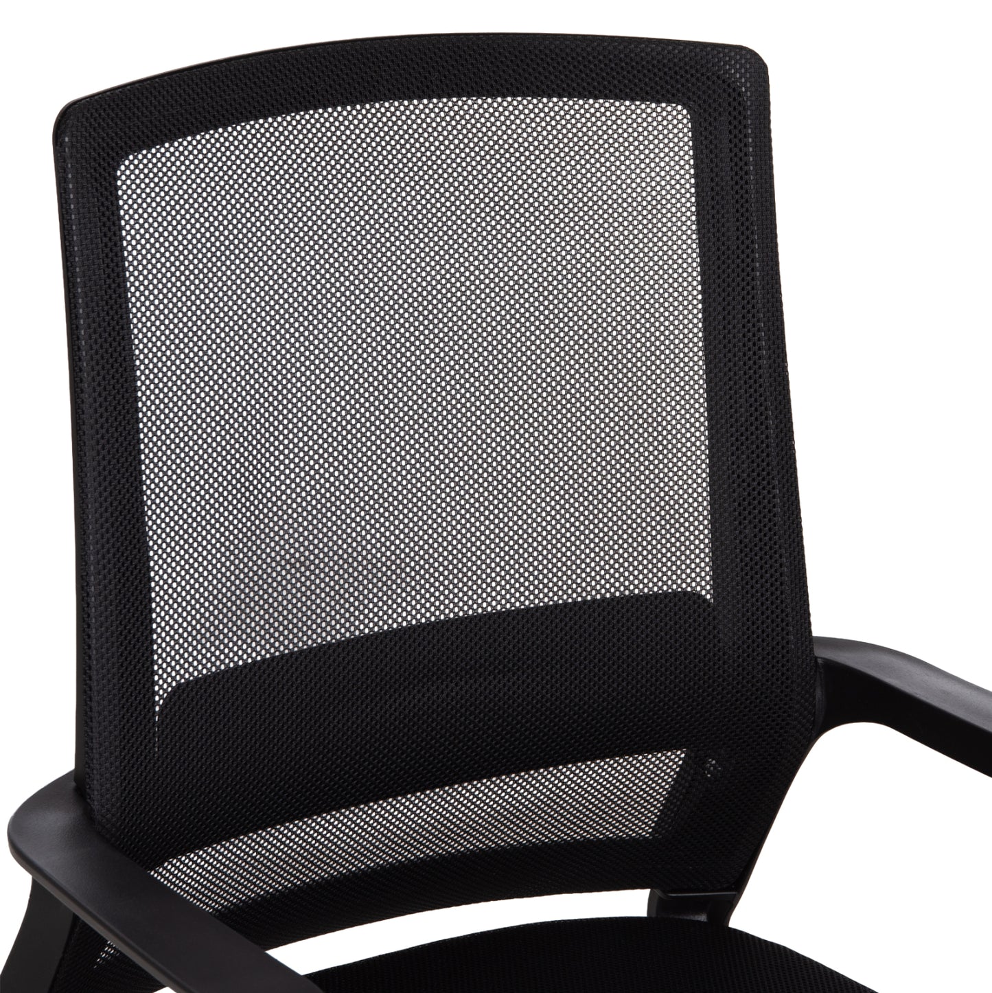 ΚΑΡΕΚΛΑ ΕΠΙΣΚΕΠΤΗ CASTER HM1228.01 PP--MESH--ΜΕΤΑΛΛΟ ΜΑΥΡΟ 46x52x94Υεκ