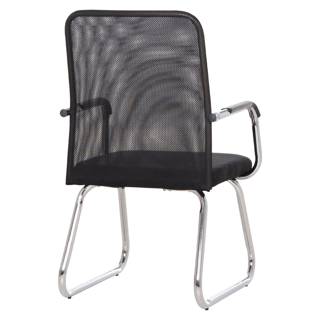 ΚΑΡΕΚΛΑ ΕΠΙΣΚΕΠΤΗ STED HM1232.01 ΜΑΥΡO MESH--ΠΟΔΙΑ/ΜΠΡΑΤΣΑ ΧΡΩΜΙΟΥ 55x59x89Υεκ