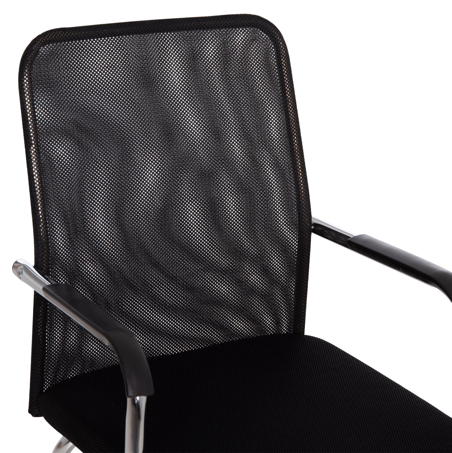 ΚΑΡΕΚΛΑ ΕΠΙΣΚΕΠΤΗ STED HM1232.01 ΜΑΥΡO MESH--ΠΟΔΙΑ/ΜΠΡΑΤΣΑ ΧΡΩΜΙΟΥ 55x59x89Υεκ