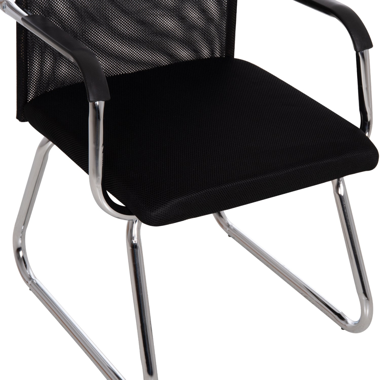 ΚΑΡΕΚΛΑ ΕΠΙΣΚΕΠΤΗ STED HM1232.01 ΜΑΥΡO MESH--ΠΟΔΙΑ/ΜΠΡΑΤΣΑ ΧΡΩΜΙΟΥ 55x59x89Υεκ