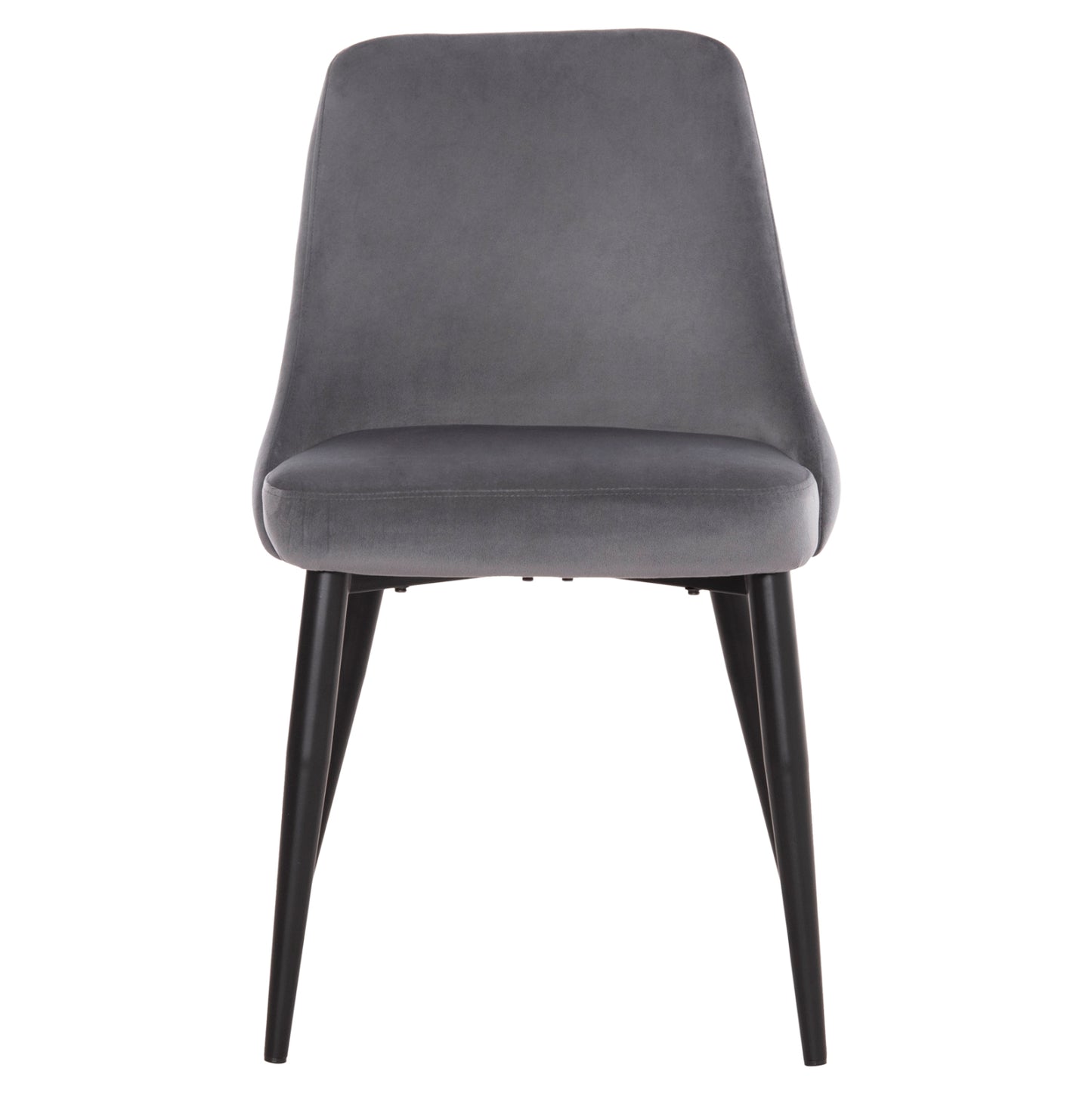ΚΑΡΕΚΛΑ SERENITY HM8527.11 ΒΕΛΟΥΔΟ ΓΚΡΙ ΜΕ ΜΑΥΡΑ ΜΕΤΑΛΛΙΚΑ ΠΟΔΙΑ 51x54x83,5Υεκ.
