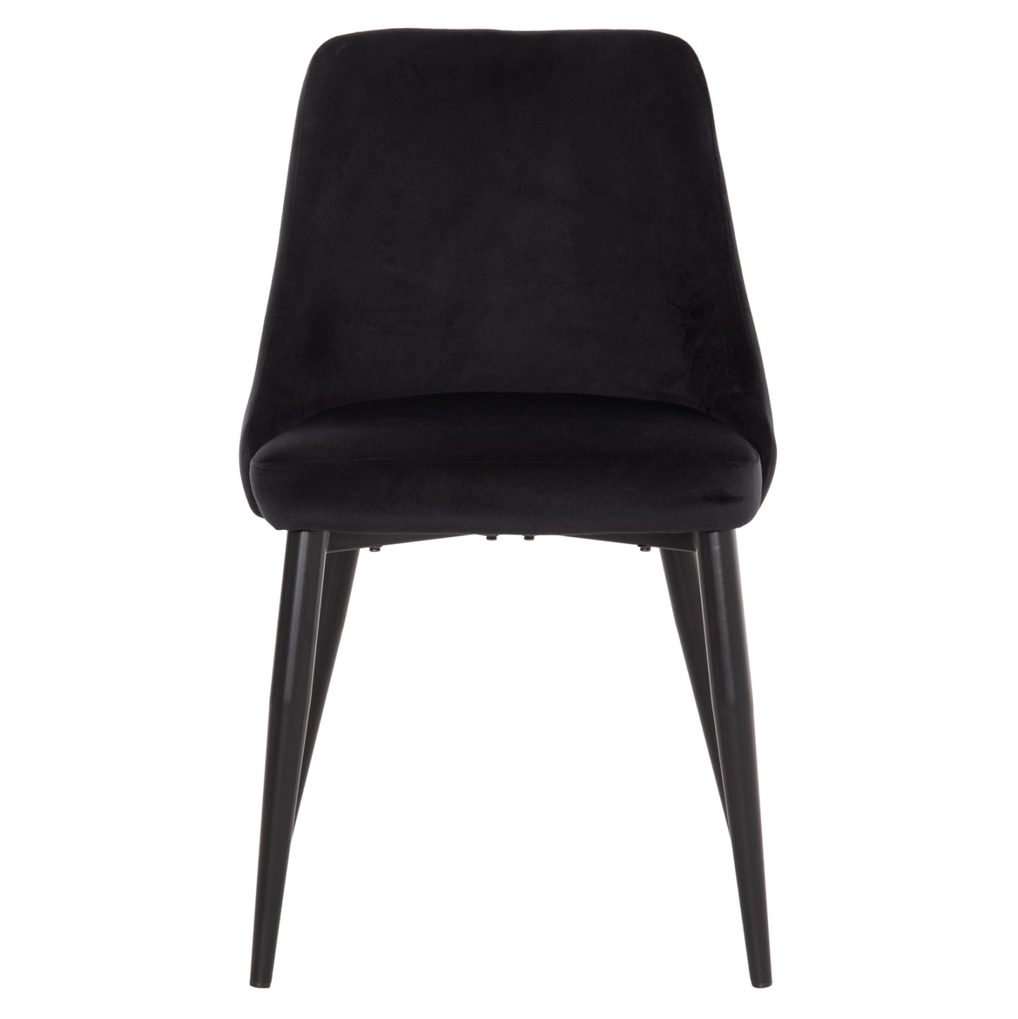 ΚΑΡΕΚΛΑ SERENITY HM8527.14 ΒΕΛΟΥΔΟ ΜΑΥΡΟ ΜΕ ΜΑΥΡΑ ΜΕΤΑΛΛΙΚΑ ΠΟΔΙΑ 51x54x83,5Υεκ.