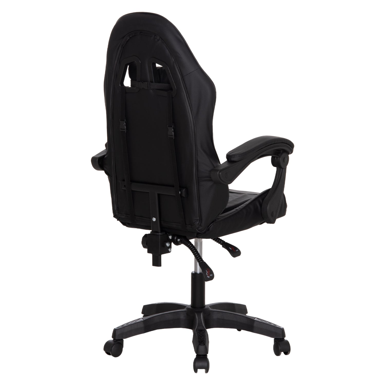 ΚΑΡΕΚΛΑ GAMING STRATUS HM1231.01 ΜΑΥΡΟ PVC--ΜΕ ΜΑΞIΛΑΡΑΚΙΑ ΜΕΣΗΣ/ΚΕΦΑΛΗΣ 60x59x117Υεκ