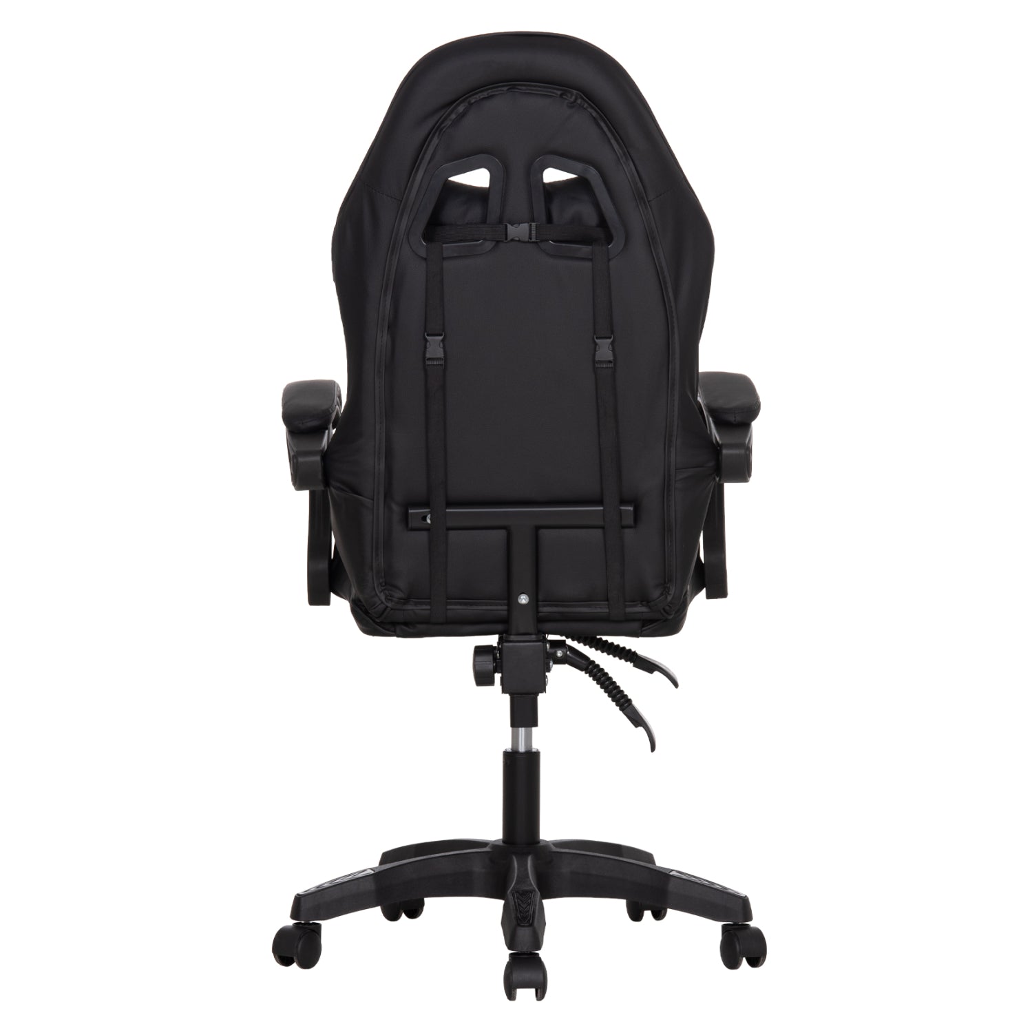 ΚΑΡΕΚΛΑ GAMING STRATUS HM1231.01 ΜΑΥΡΟ PVC--ΜΕ ΜΑΞIΛΑΡΑΚΙΑ ΜΕΣΗΣ/ΚΕΦΑΛΗΣ 60x59x117Υεκ