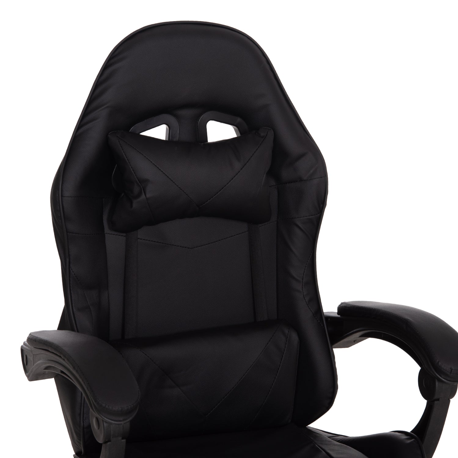ΚΑΡΕΚΛΑ GAMING STRATUS HM1231.01 ΜΑΥΡΟ PVC--ΜΕ ΜΑΞIΛΑΡΑΚΙΑ ΜΕΣΗΣ/ΚΕΦΑΛΗΣ 60x59x117Υεκ
