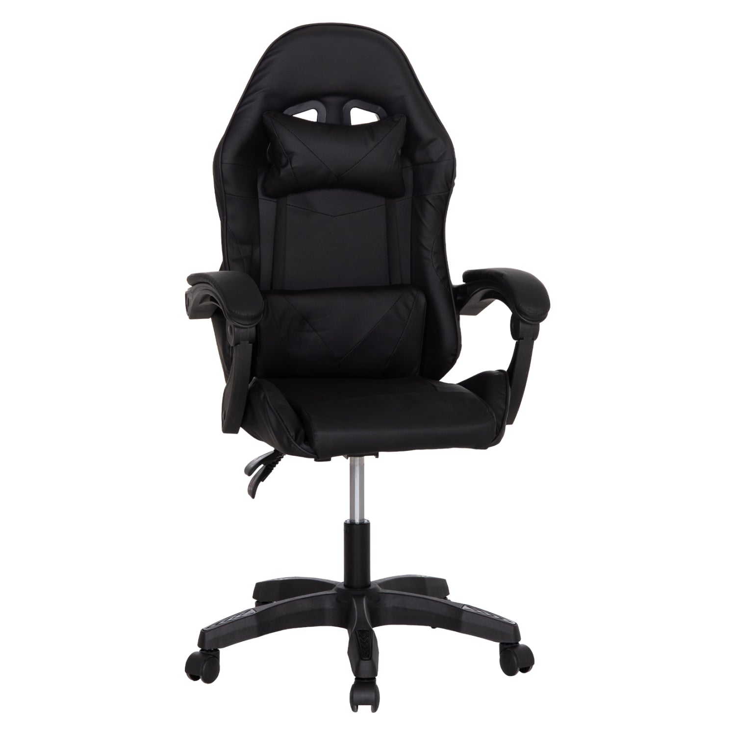 ΚΑΡΕΚΛΑ GAMING STRATUS HM1231.01 ΜΑΥΡΟ PVC--ΜΕ ΜΑΞIΛΑΡΑΚΙΑ ΜΕΣΗΣ/ΚΕΦΑΛΗΣ 60x59x117Υεκ