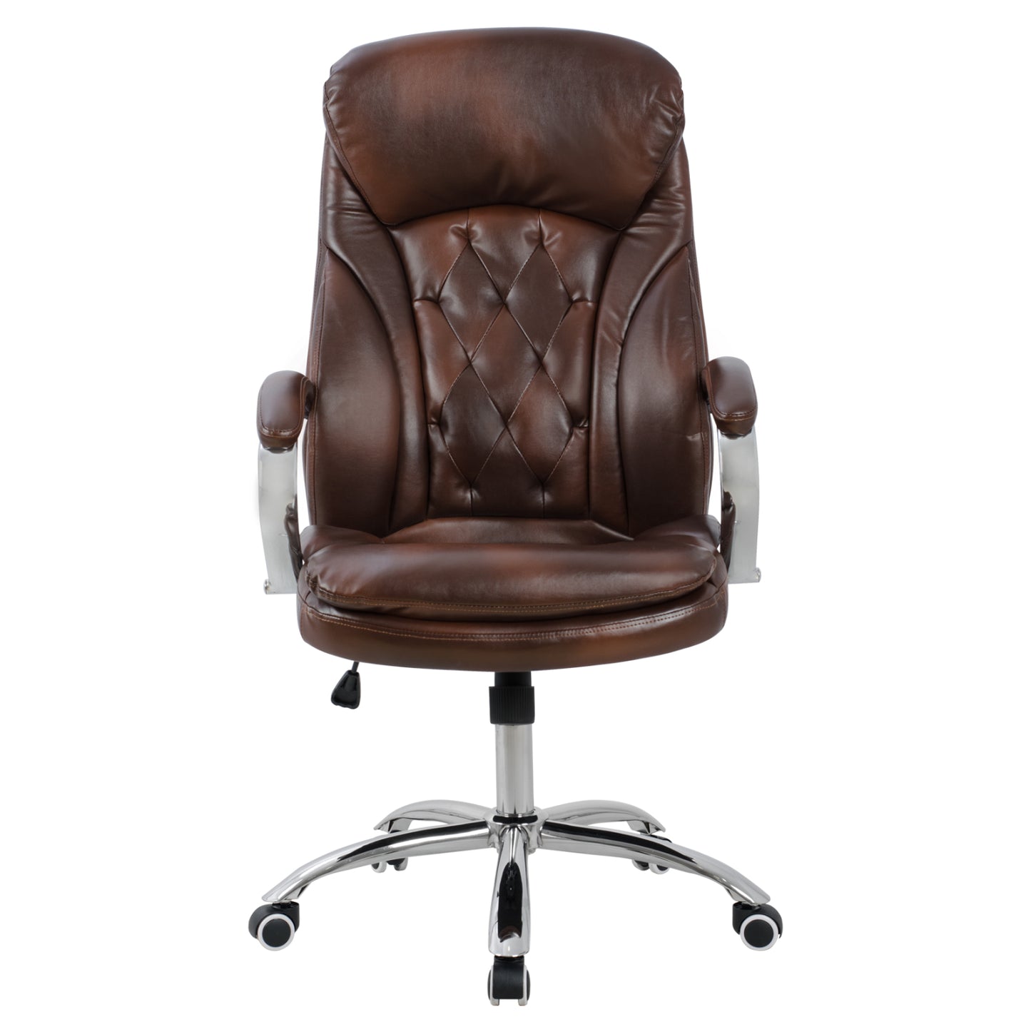 ΚΑΡΕΚΛΑ ΓΡΑΦΕΙΟΥ LANISHA HM1099.09 PU ΣΕ ΚΑΦΕ 65x73x125Υεκ