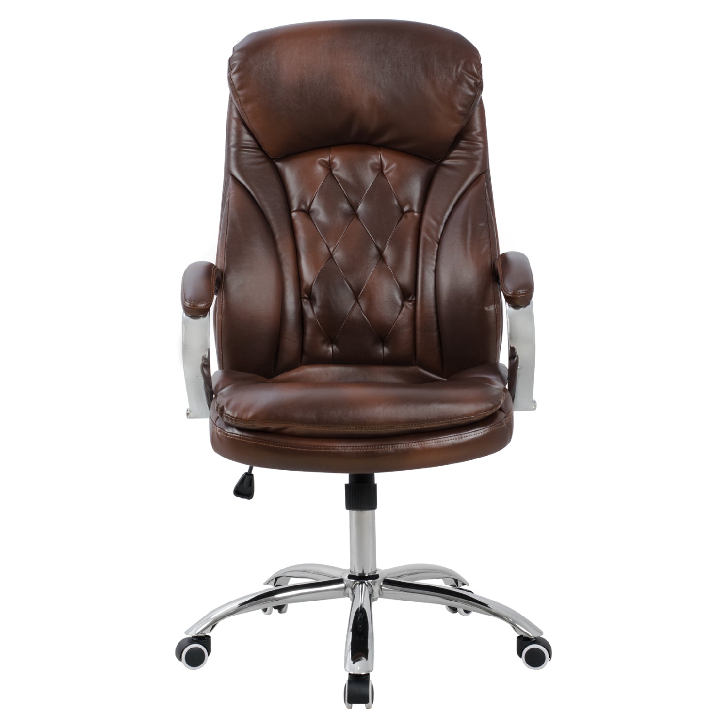 ΚΑΡΕΚΛΑ ΓΡΑΦΕΙΟΥ LANISHA HM1099.09 PU ΣΕ ΚΑΦΕ 65x73x125Υεκ
