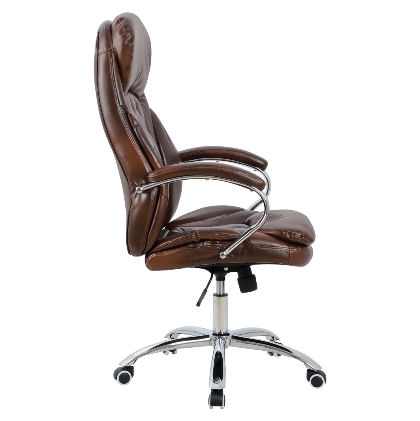 ΚΑΡΕΚΛΑ ΓΡΑΦΕΙΟΥ LANISHA HM1099.09 PU ΣΕ ΚΑΦΕ 65x73x125Υεκ