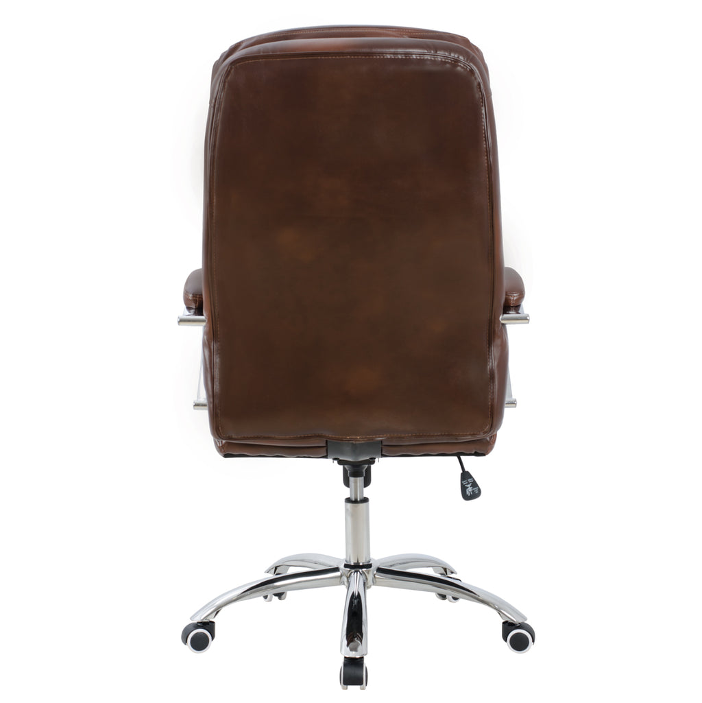 ΚΑΡΕΚΛΑ ΓΡΑΦΕΙΟΥ LANISHA HM1099.09 PU ΣΕ ΚΑΦΕ 65x73x125Υεκ