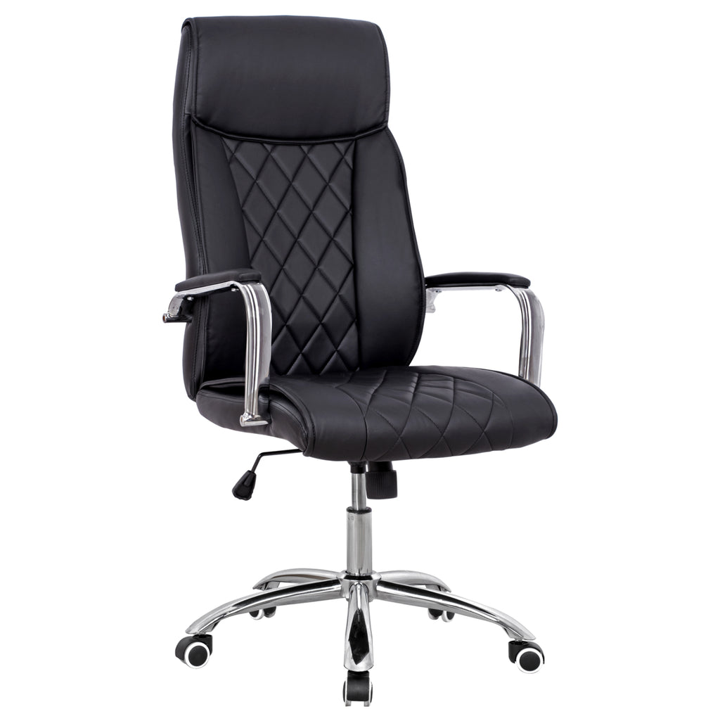 ΚΑΡΕΚΛΑ ΓΡΑΦΕΙΟΥ SHAILA HM1104.01 ΣΕ ΧΡΩΜΑ ΜΑΥΡΟ 64x68x116-123Υεκ.