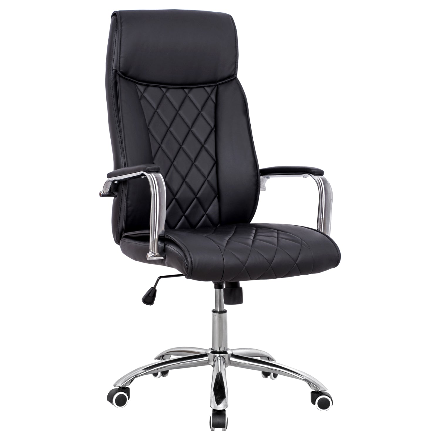 ΚΑΡΕΚΛΑ ΓΡΑΦΕΙΟΥ SHAILA HM1104.01 ΣΕ ΧΡΩΜΑ ΜΑΥΡΟ 64x68x116-123Υεκ.