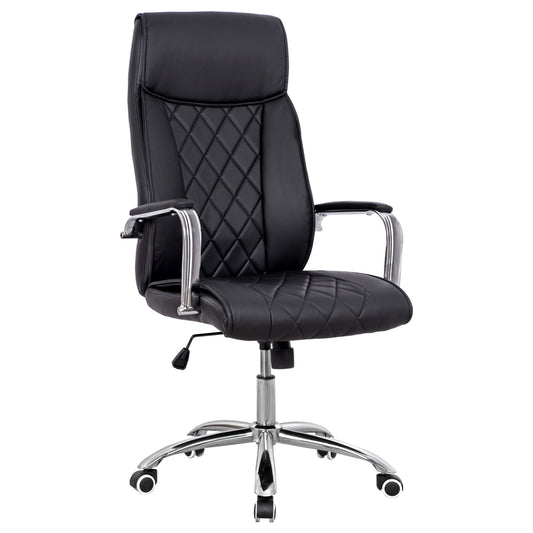 ΚΑΡΕΚΛΑ ΓΡΑΦΕΙΟΥ SHAILA HM1104.01 ΣΕ ΧΡΩΜΑ ΜΑΥΡΟ 64x68x116-123Υεκ.